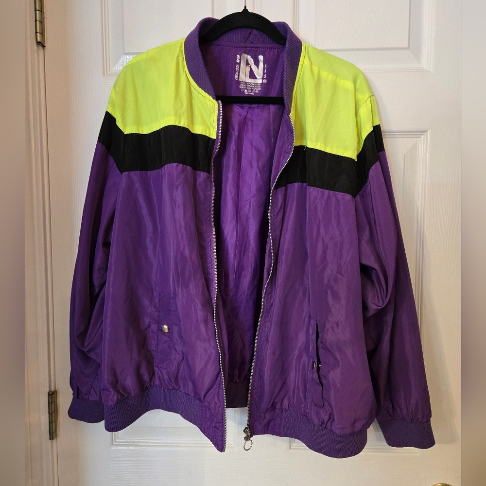 New Look Purple Windbreaker Jacket